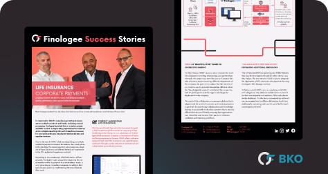 Screenshots of BKO CALIE Success Story